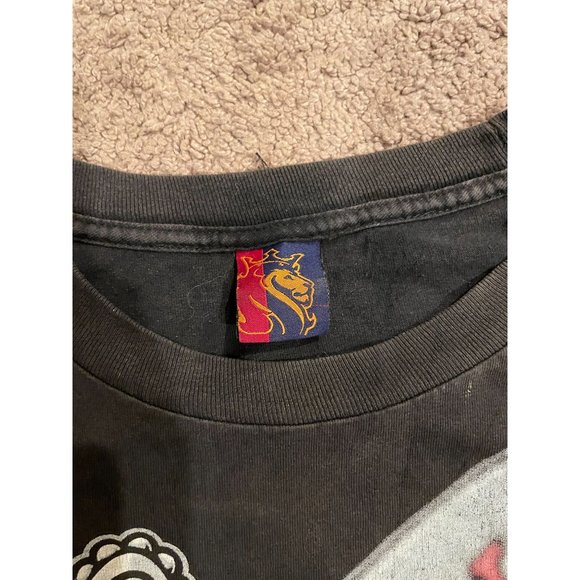 Vintage Rare Ogabel Poker T Shirt XXXL AOP Back Hit - Picture 3 of 4